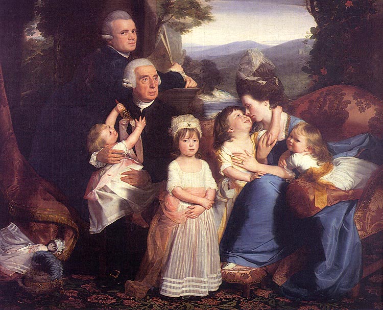 John Singleton Copley The Copley Family
